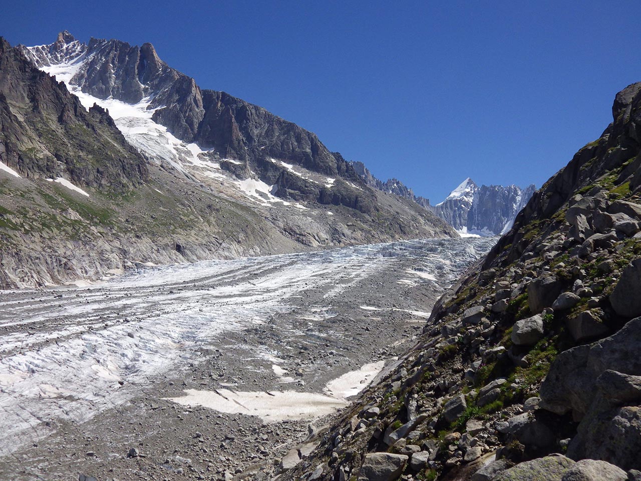 Randonnée au glacier d'Argentière