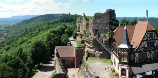 randonnée dans les Vosges Château du Haut-Barr