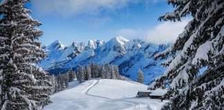 magnifique vue sur les aravis