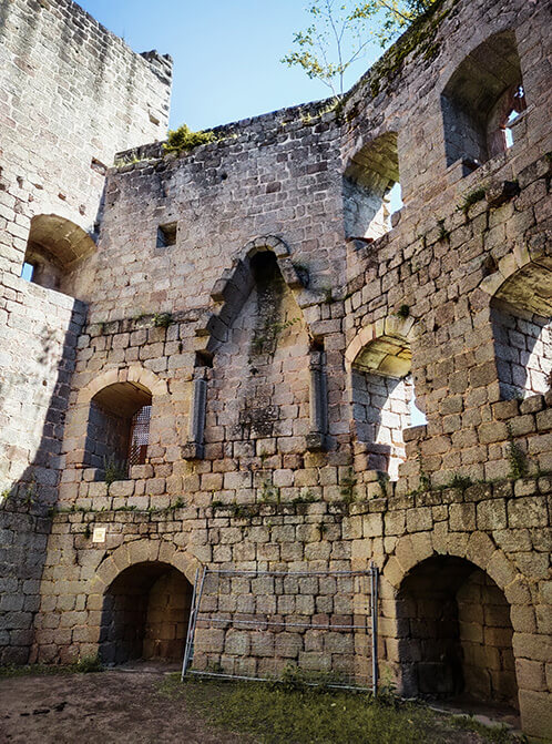 Intérieur du château de Spesbourg