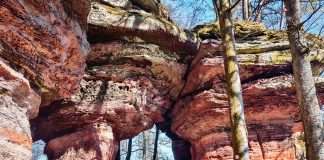 randonnée au rocher de Roppeviller