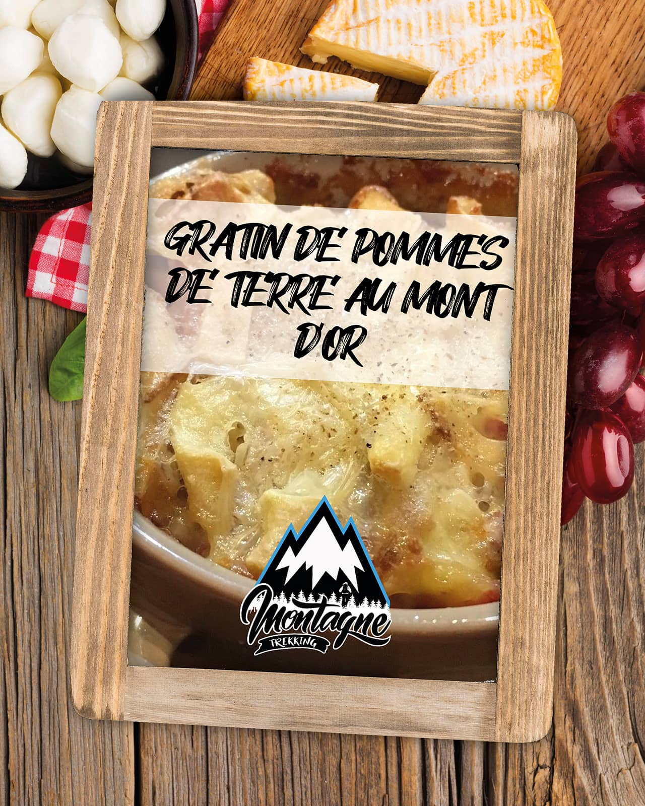 Recette Gratin de pommes de terre au Mont d’Or