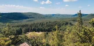 vue du château de Waldeck