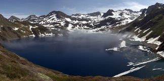 randonnée au lac bleu