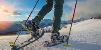 les meilleures raquettes à neige