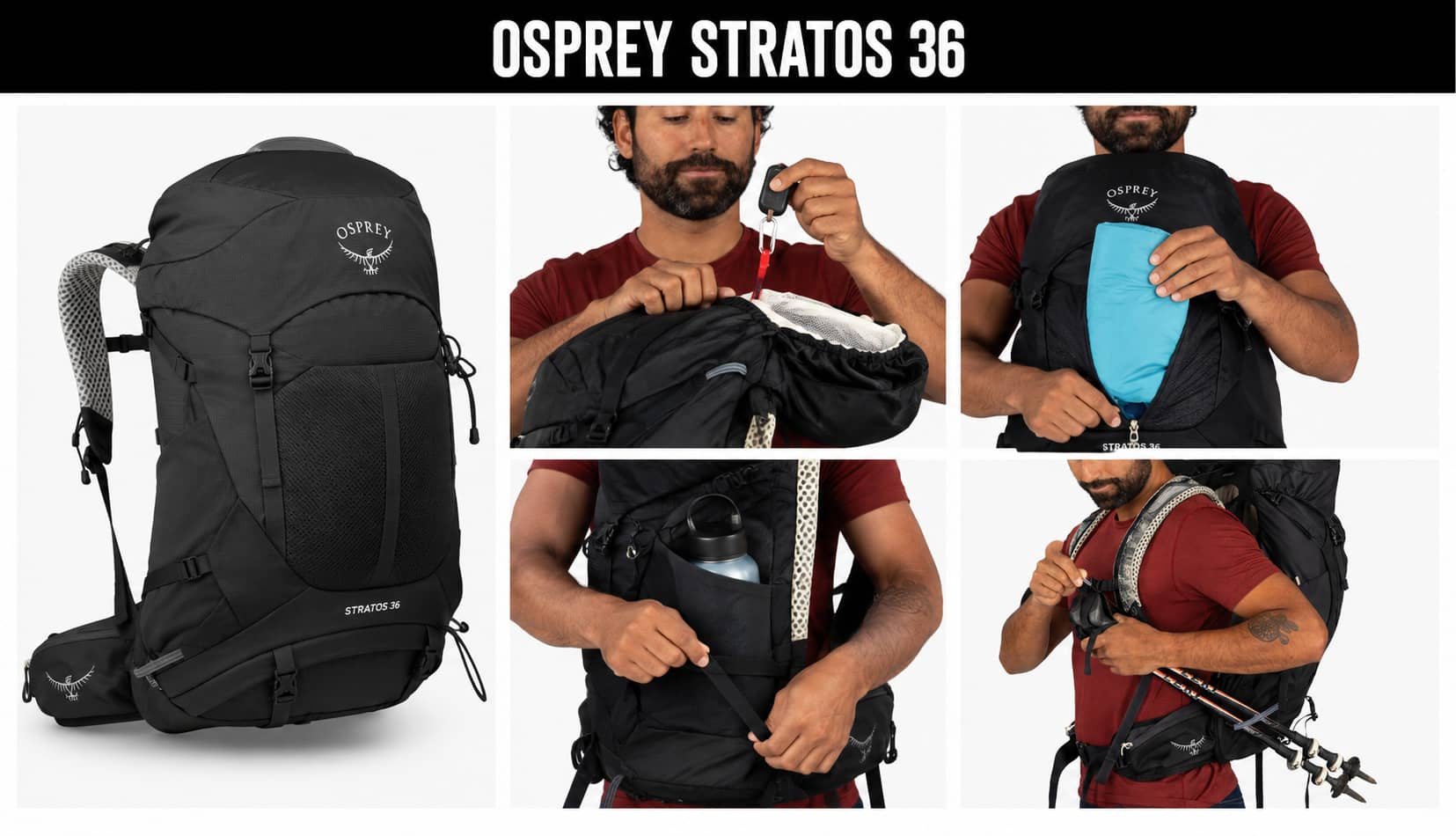 sac rando Osprey Stratos 36