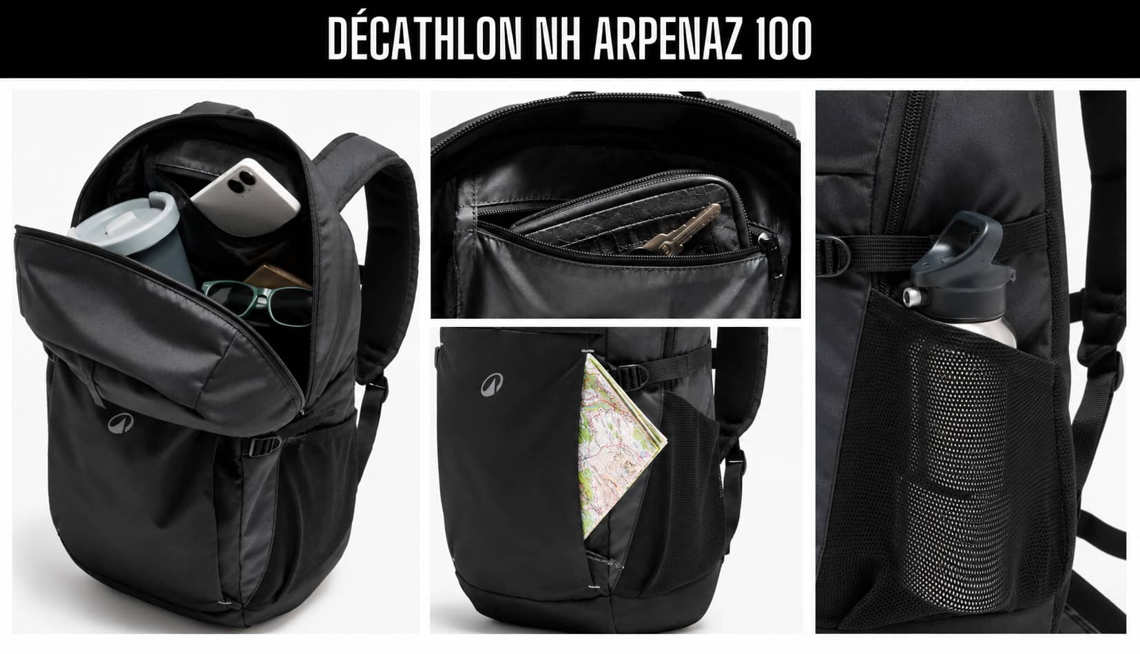 Sac de rando Décathlon arpenaz 100