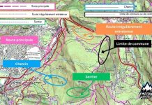 Légende de la carte IGN : comprendre tous les symboles exemple routes sentiers chemins carte IGN