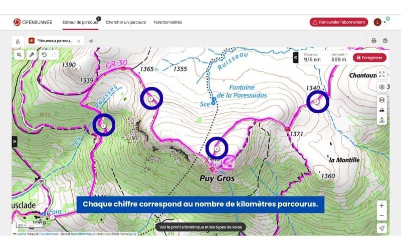 Parcours Openrunner