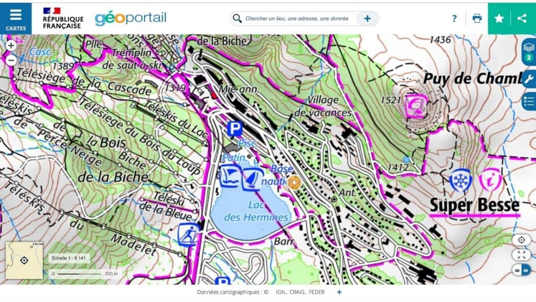 Géoportail : Consulter toutes les cartes IGN gratuites en ligne