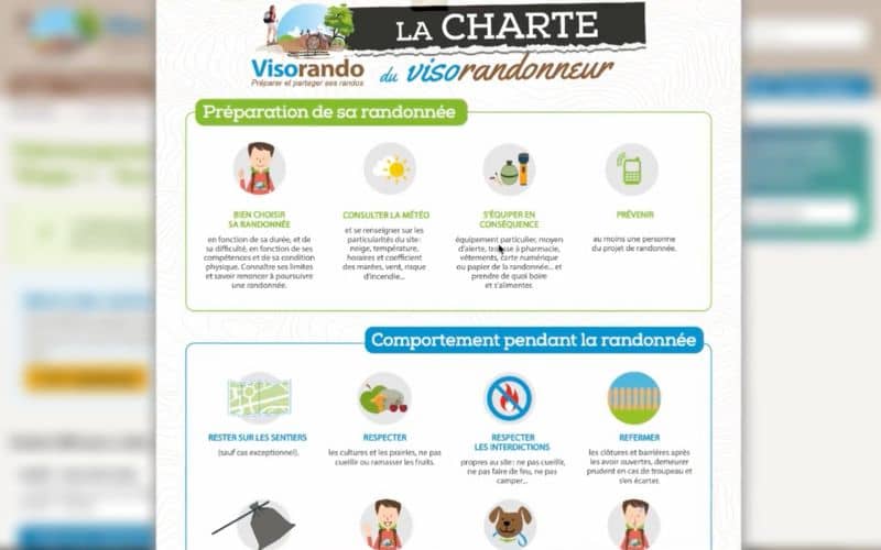 charte du randonneur