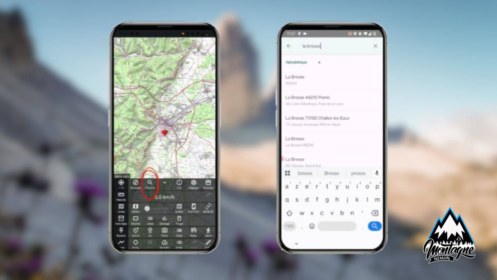 Trouver un lieu iphigénie