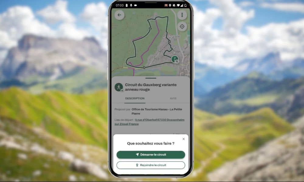 démarrer randonnée