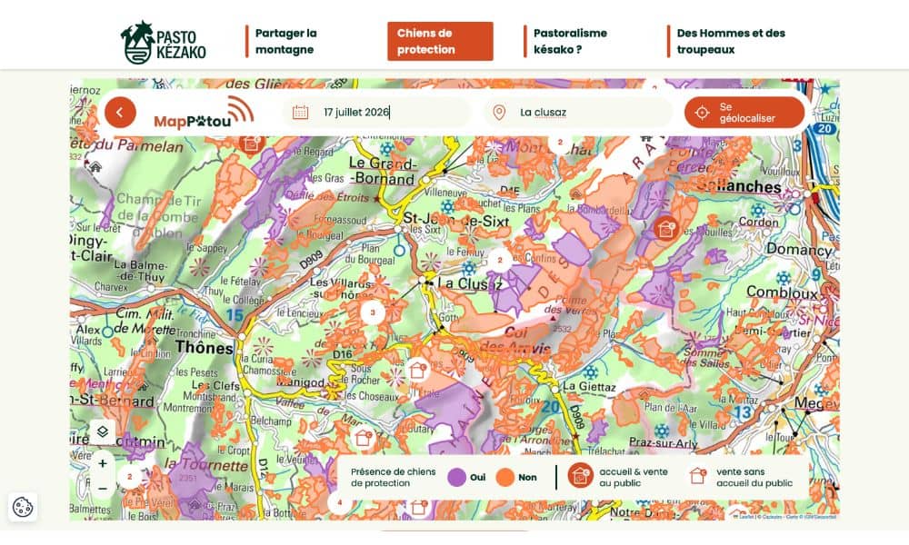 map patou application