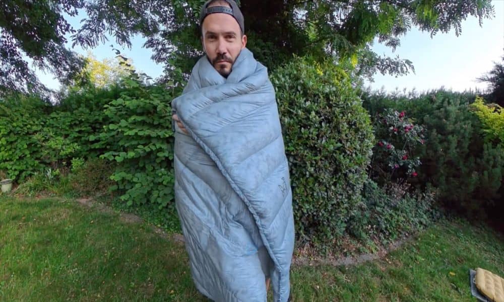 bivouac quilt de randonnée
