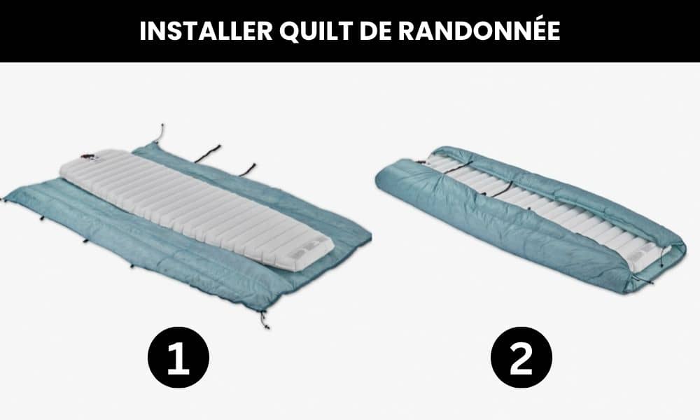 installer quilt de randonnée