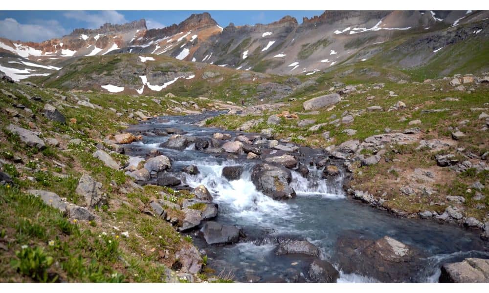 l'eau en trek