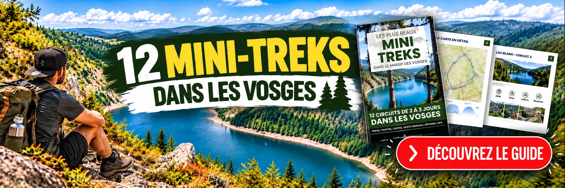 Mini treks de 2 à 3 jours dans les vosges