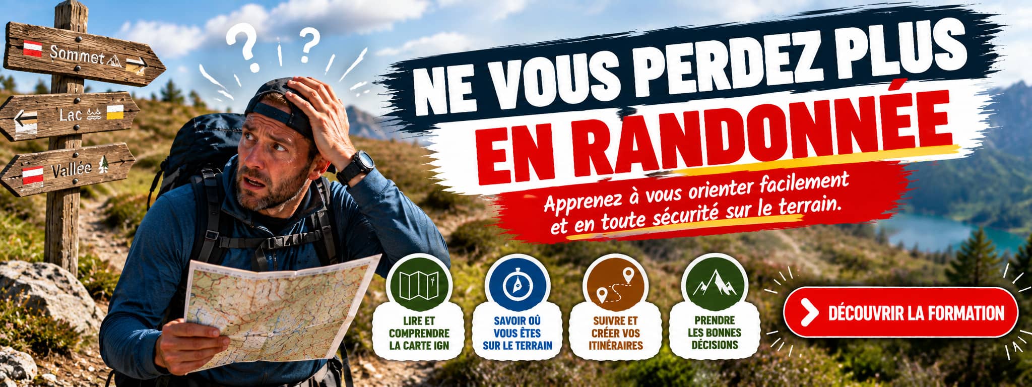 Ne vous perdez plus en randonnée