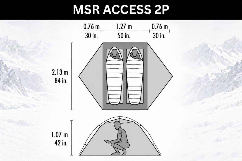 TENTE MSR ACCESS 2P